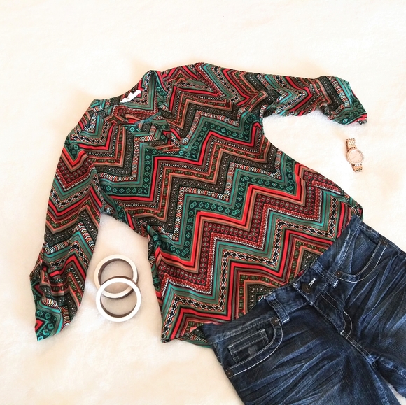 Blouse_Pink Rose | size M - Picture 1 of 6